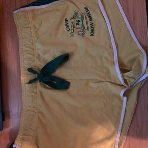 stranger things camp know where shorts